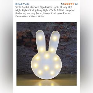 Vici Bunny LED Light - Soft White
